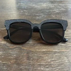 JIMMY CHOO Mayela 50mm Glitter Square Sunglasses JIMMY CHOO Mayela 50mm Glitter Square Sunglasses $395.00 | eBay main image 3